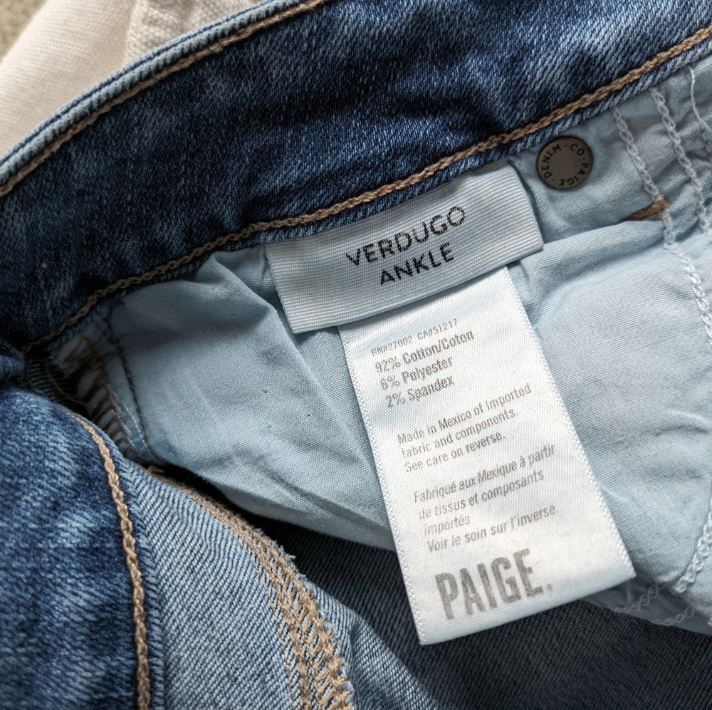 Paige Verdugo Ankle Jeans - Picture 7 of 11